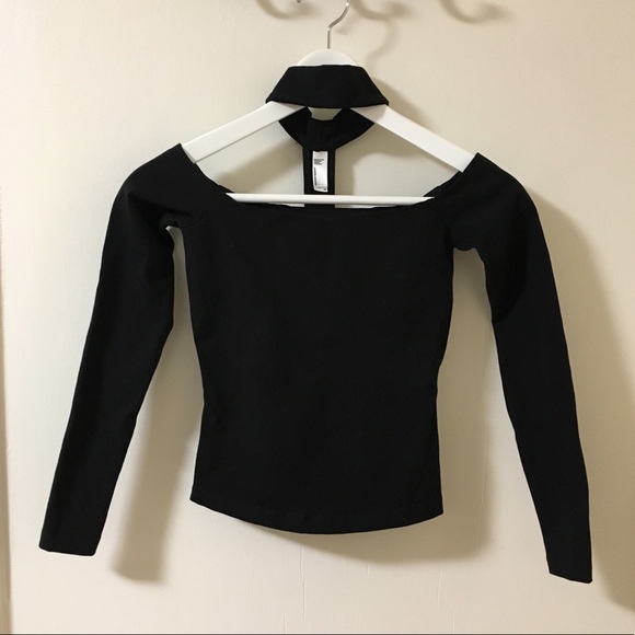 American Apparel Mid-Length Choker Top - Picture 2 of 5